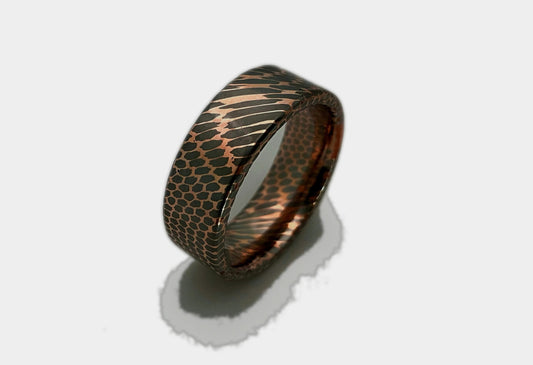 Superconductor Ring — Handmade Copper & Niobium-Titanium Ring