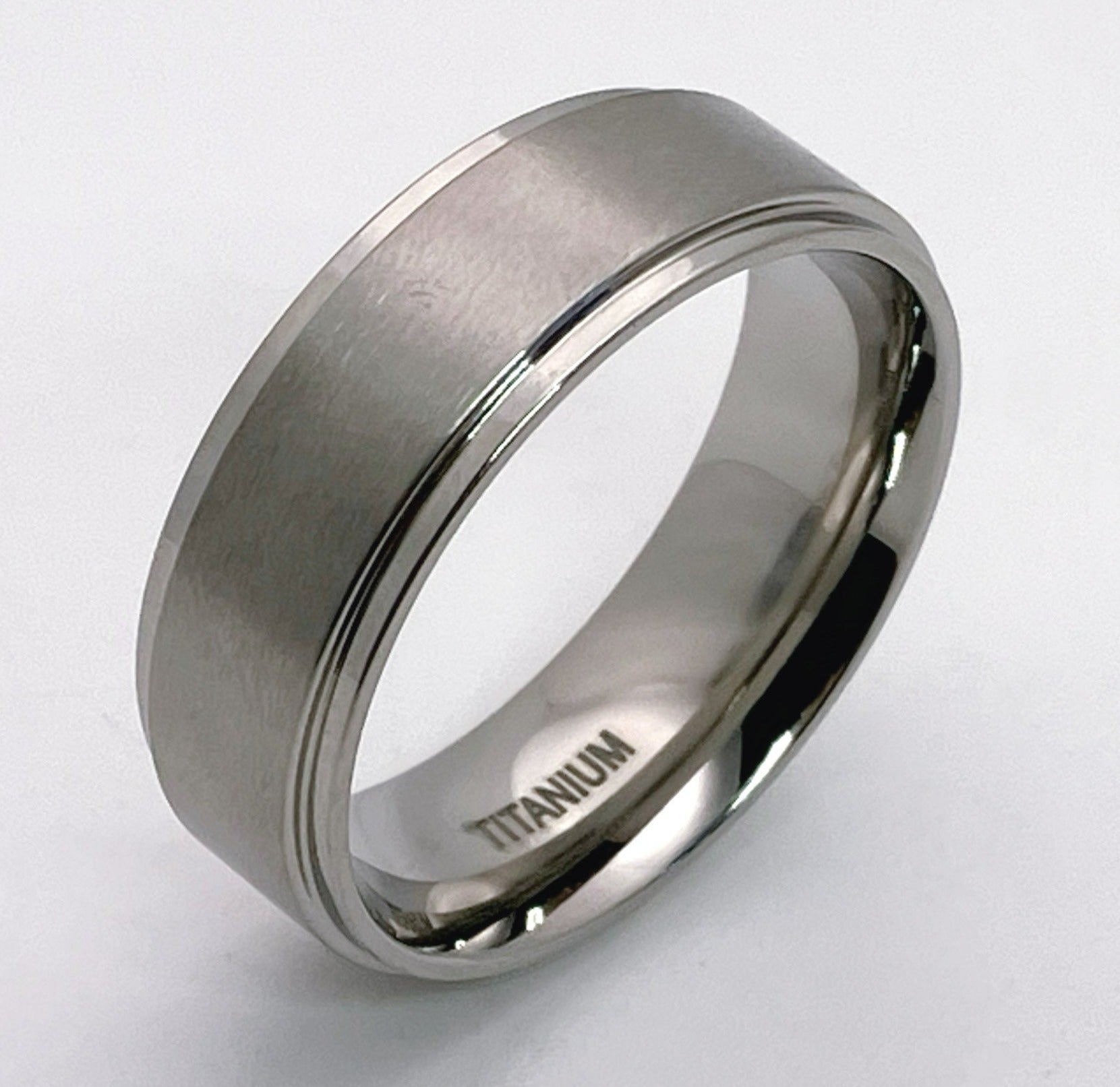 Titanium Graphite Ring Titanium ring – Awesome Metals